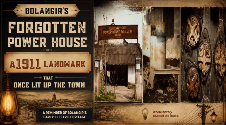 Bolangir&rsquo;s Forgotten Power House: A 1911 Landmark That Once Lit Up the Town